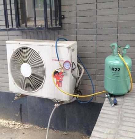 洛宁空调加氟